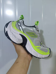 Skechers 1937 Sneakers Gray White Neon Green