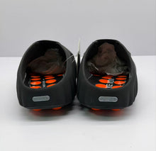 Nike Black Slides with Orange Pod Sole