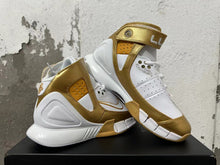 Nike Zoom 2K5 White and Metallic Gold Basketball Shoes