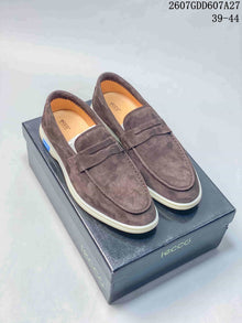 ECCO 722070QEE Brown Penny Loafers