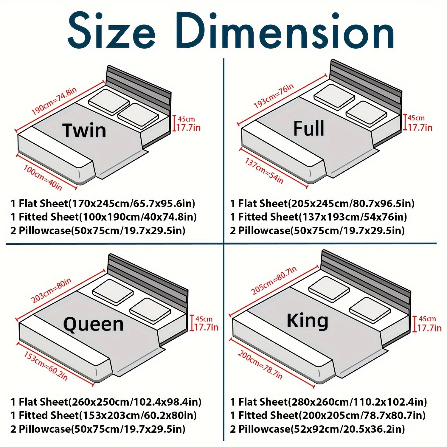 4pcs 600TC 100% Egyptian Cotton Fitted Sheet Set (1*Fitted Sheet+1*Flat Sheet+2*Pillowcase, Without Core), Luxury Elegant Floral Shabby Chic Bedding Set, For Bedroom Guest Room Student Dorm All Seasons