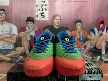 Adidas Basketball Sneakers Green Blue Red