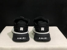 AMIRI MA Runner Leather Sneakers Black and White