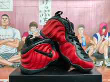 Nike Foamposite Black Red High-Top Sneakers