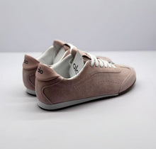 alo Low-Top Sneakers in Pink and White