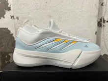 Adidas Dame 9 Basketball Shoes White Blue Yellow