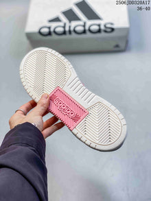 adidas Entrap White and Pink Retro Sneakers GW5499