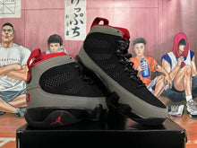 Jordan 9 High-Top Basketball Sneakers Black Grey Red