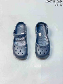 Crocs Classic Clog-Style Mary Jane in Navy