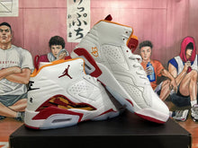 Nike Air Jordan 6 White Red Basketball Sneakers
