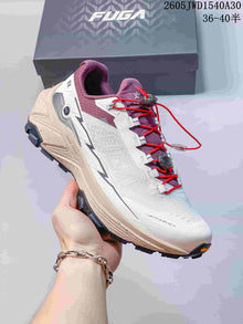 KAILAS FUGA EX3 BOA Trail Running Shoes, White and Plum