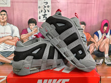 Nike Gray Black Sneakers with Red Details