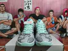 Nike Basketball Sneakers Grey Mint Horse Graphic