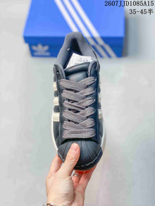 adidas Superstar XLG Sneakers Black and White JR7444