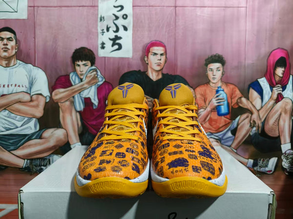 Nike Zoom Basketball Shoes Yellow Purple