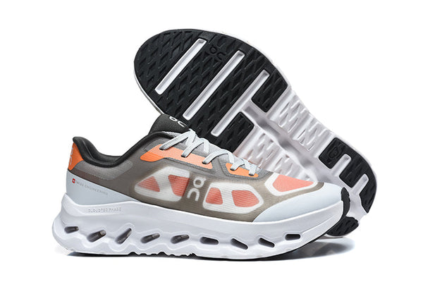 On Cloudswift Remix Running Shoes in Gray and Orange