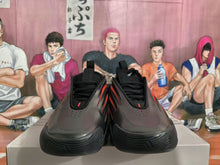 Black and Red Basketball Sneakers