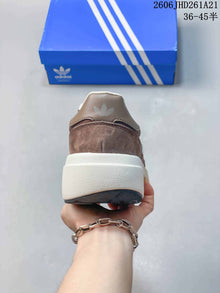 adidas Originals SL 72 Pro Sneakers in Taupe and White