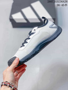 adidas Fos Groundlow Low-Top Sneakers White Gray KH7973