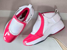 Jordan 19 White Red High-Top Sneakers