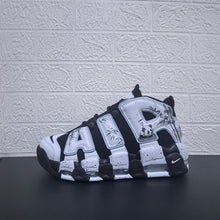 Nike Air More Uptempo Panda Black and White Sneakers