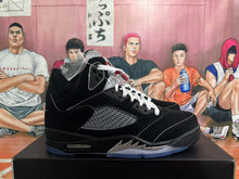 Jordan 5 Black and White High-Top Sneakers