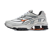 Nike Shox Ride 2 Sneakers in Grey, White and Orange
