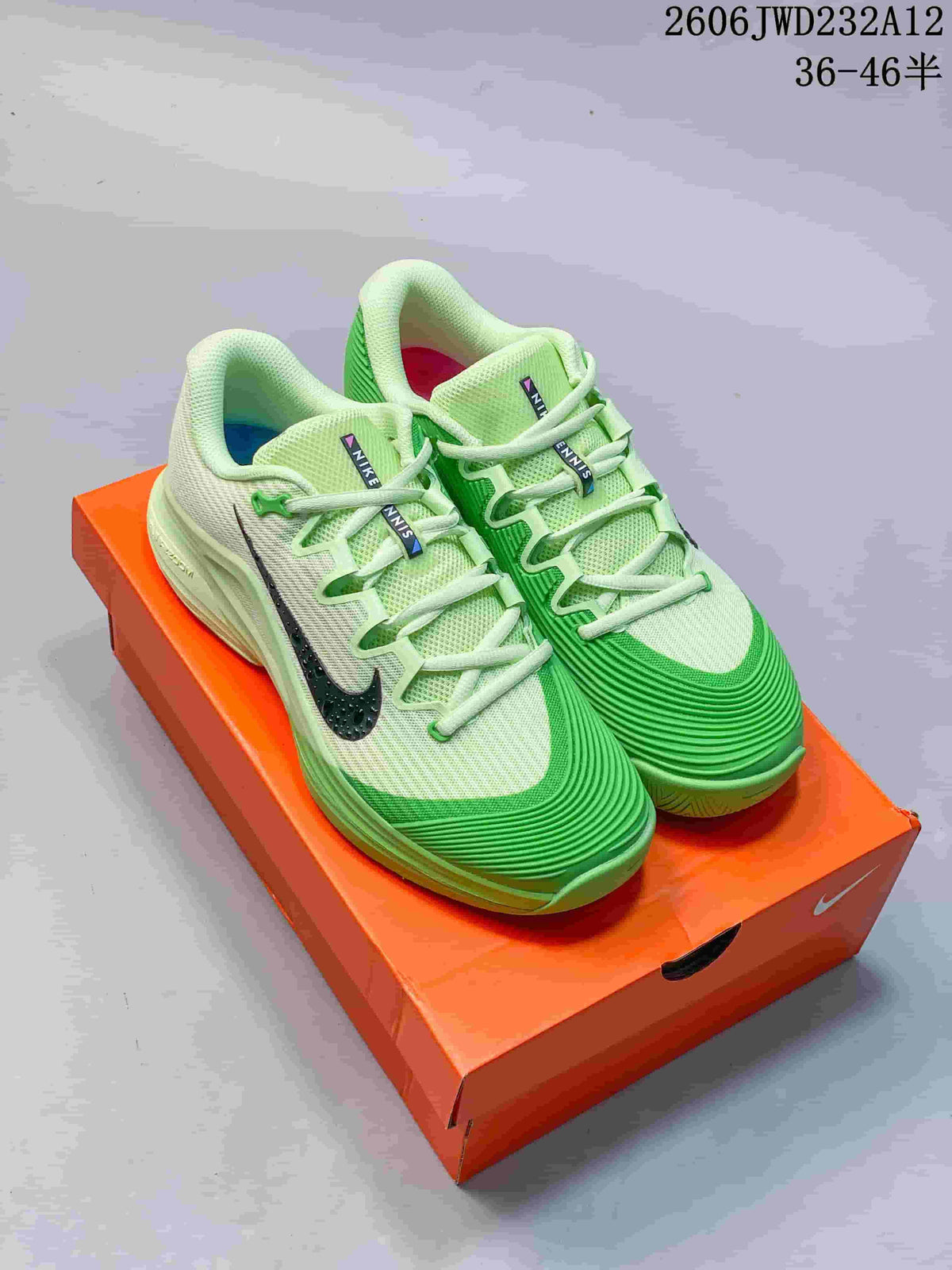 Nike Zoom Vapor 12 HC PRM Tennis Shoes Green IB6555-300