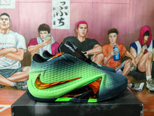 Nike Basketball Shoes in Green, Black and Blue