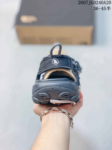 The North Face Explore Camp Black and Tan Sandals JGD240A20