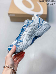 ASICS Gel-Kayano 14 Sneakers Blue and White 2607JHD294A24