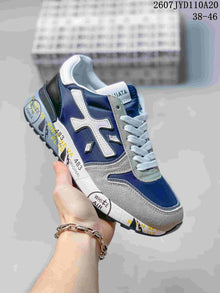 Premiata 712500UOI Men's Retro Casual Sneakers