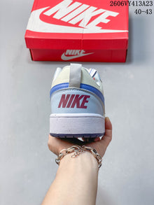 NikeCourt Borough 2 Low GS Sneakers, Light Blue and White