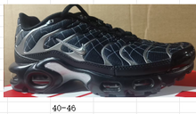 Nike Air Max Plus Black Grid Print Sneakers