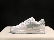 BAPE Bape Sta Low Sneakers White and Gray