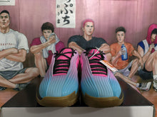 Nike Pink Blue Basketball Sneakers