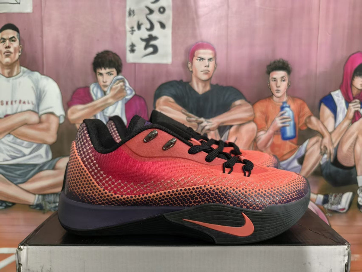 Nike Basketball Sneakers Red and Black