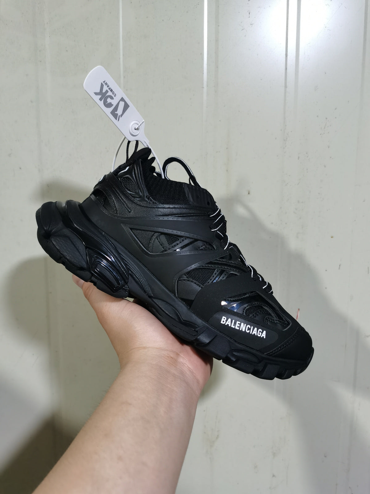 Balenciaga Track Sock Sneakers Black 736328 W3SKC 0102