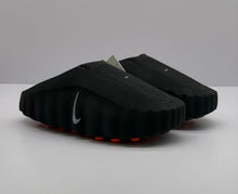 Nike Black Slides with Orange Pod Sole