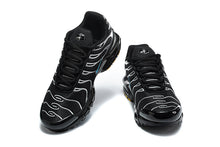 Nike Air Max Plus Black and Silver Sneakers