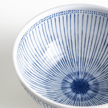 Dotted Stripe Donburi Bowl