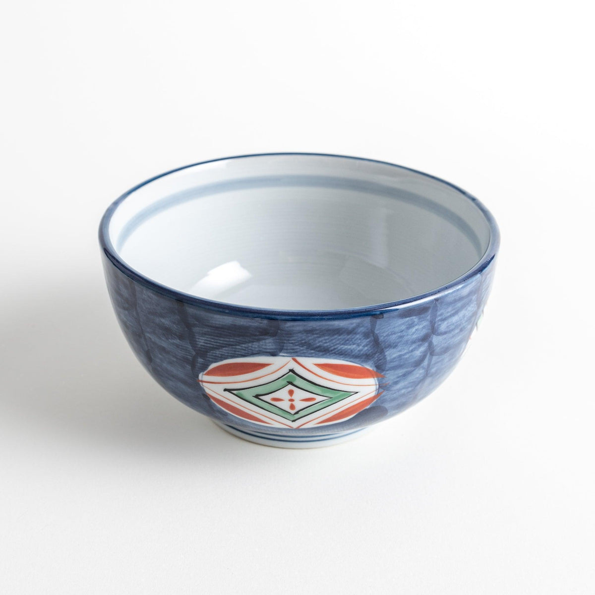 Dyed Diamond Pattern Donburi Bowl