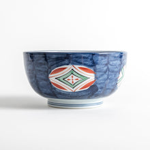 Dyed Diamond Pattern Donburi Bowl