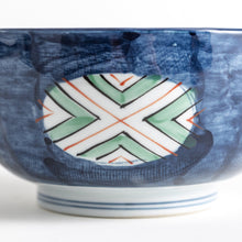 Dyed Diamond Pattern Donburi Bowl