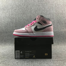 Jordan Air Jordan 1 Mid Pink White Black Sneakers 852542-801