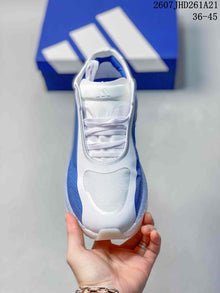 Adidas Hyperboost Edge M Sneakers White and Blue