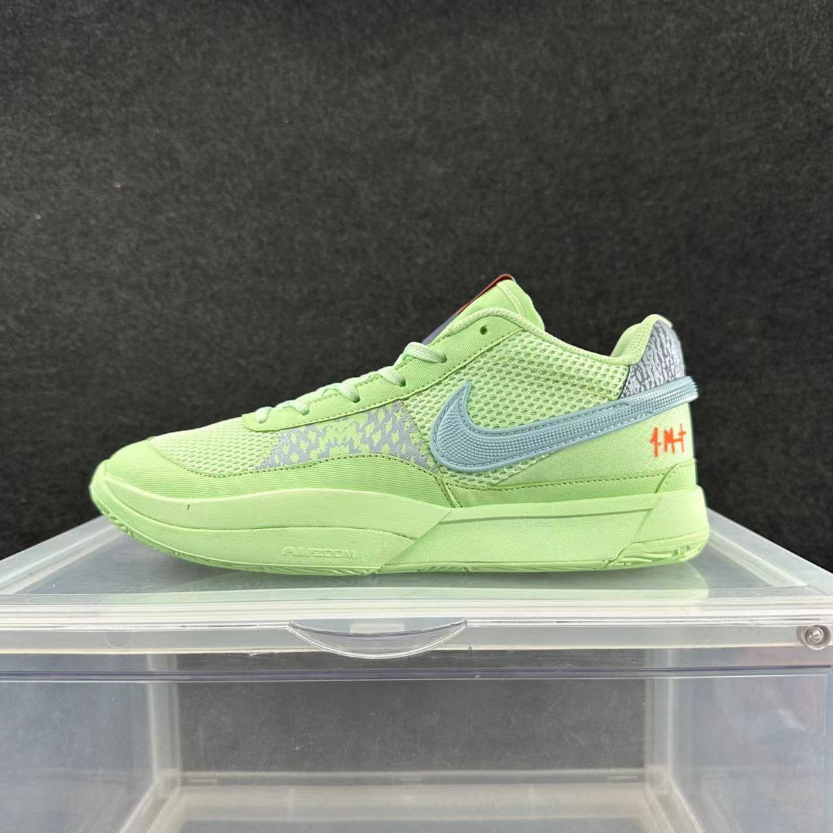 Nike Ja 2 Green and Orange Basketball Shoes