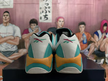 Reebok Basketball Sneakers Lake Green White Orange