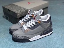 Jordan Air Jordan 3 Grey Cement Sneakers