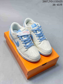 Nike SB Dunk Low Pro White Blue Sneakers 2607JVD1155A25